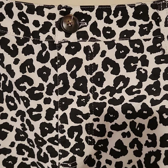 Animal Print Cargo Jogger Pants Boutique Unbranded Cotton Size Small - Picture 4 of 10